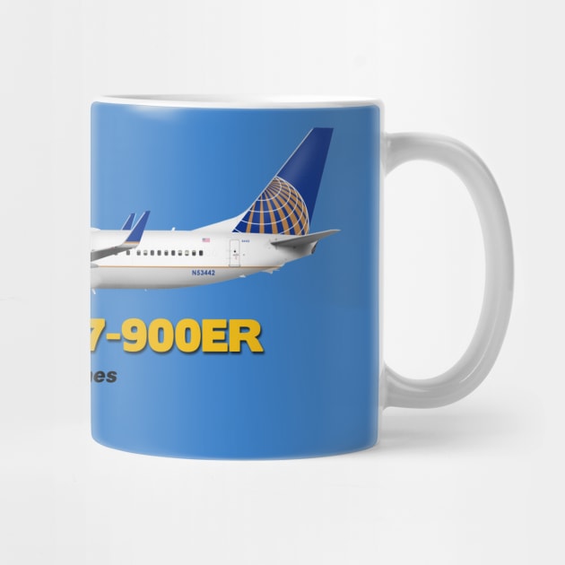 Boeing B737-900ER - United Airlines by TheArtofFlying